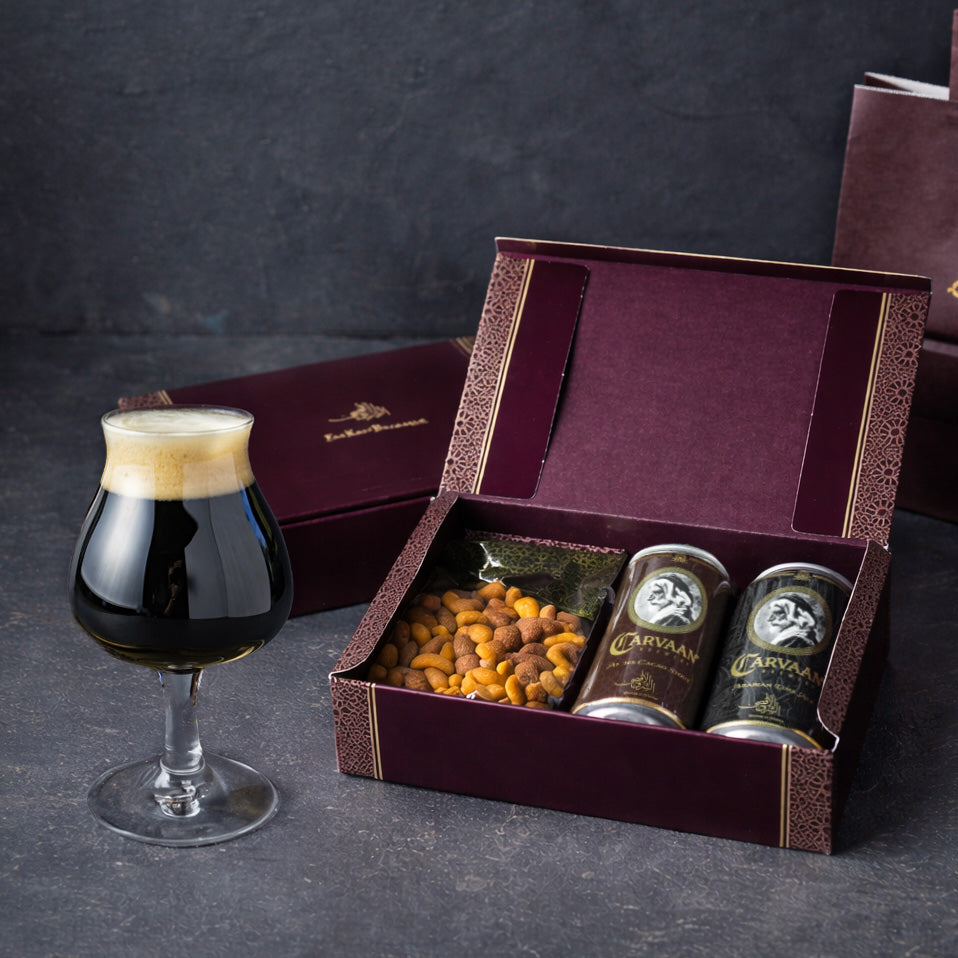 スパイス香るナッツとビールの晩酌セット